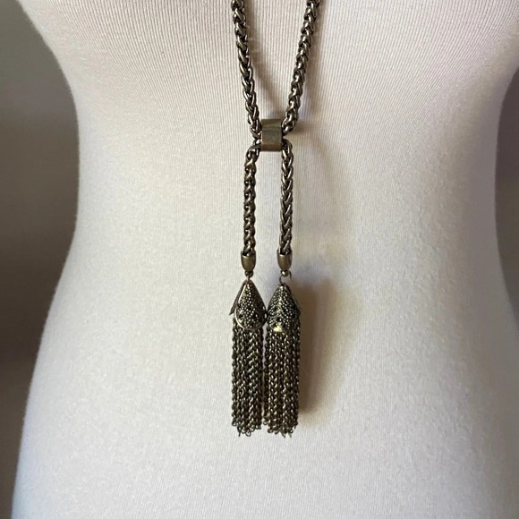 Vintage Tassel Chain Necklace - Picture 7 of 7